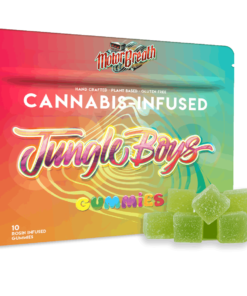 Jungle Boys Motor Breath (Honeydew Apple Kiwi) - 100mg Rosin Gummies