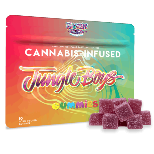 Jungle Boys Frozen Grapes (Grape) - 100mg Rosin Gummies