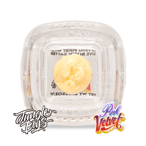 Jungle Boys Pink Velvet - 90-120u 1st Wash Live Rosin Batter