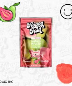 Happy Fruit Guava Delight - 100mg Gummies