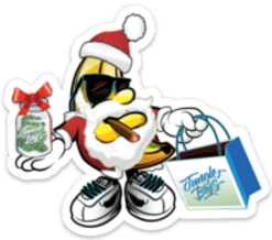 Jungle Boys Clothing Santa OG Sticker