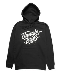 Jungle Boys Clothing Stacked Hoodie (Black/White)