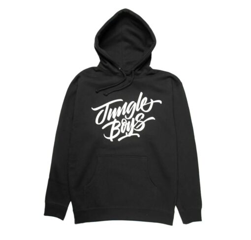 Jungle Boys Clothing Stacked Hoodie (Black/White)