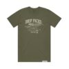 Jungle Boys Clothing Drop Packs Not Bombs Tee (Military/Sand)