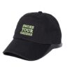 Jungle Boys Clothing Smoke Your Greens Dad Cap (Black)