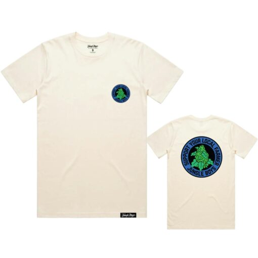 Jungle Boys Clothing Support Your Local Farmer Tee (Cream)