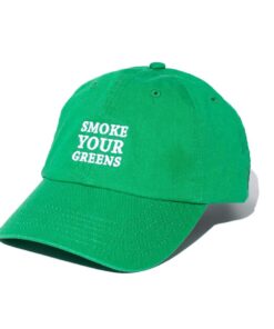 Jungle Boys Clothing Smoke Your Greens Dad Cap (Green)